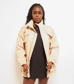 Faux Leather Jacket