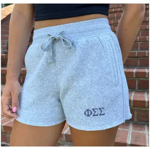 Fave Fit Phi Sigma Sigma Fleece Shorts
