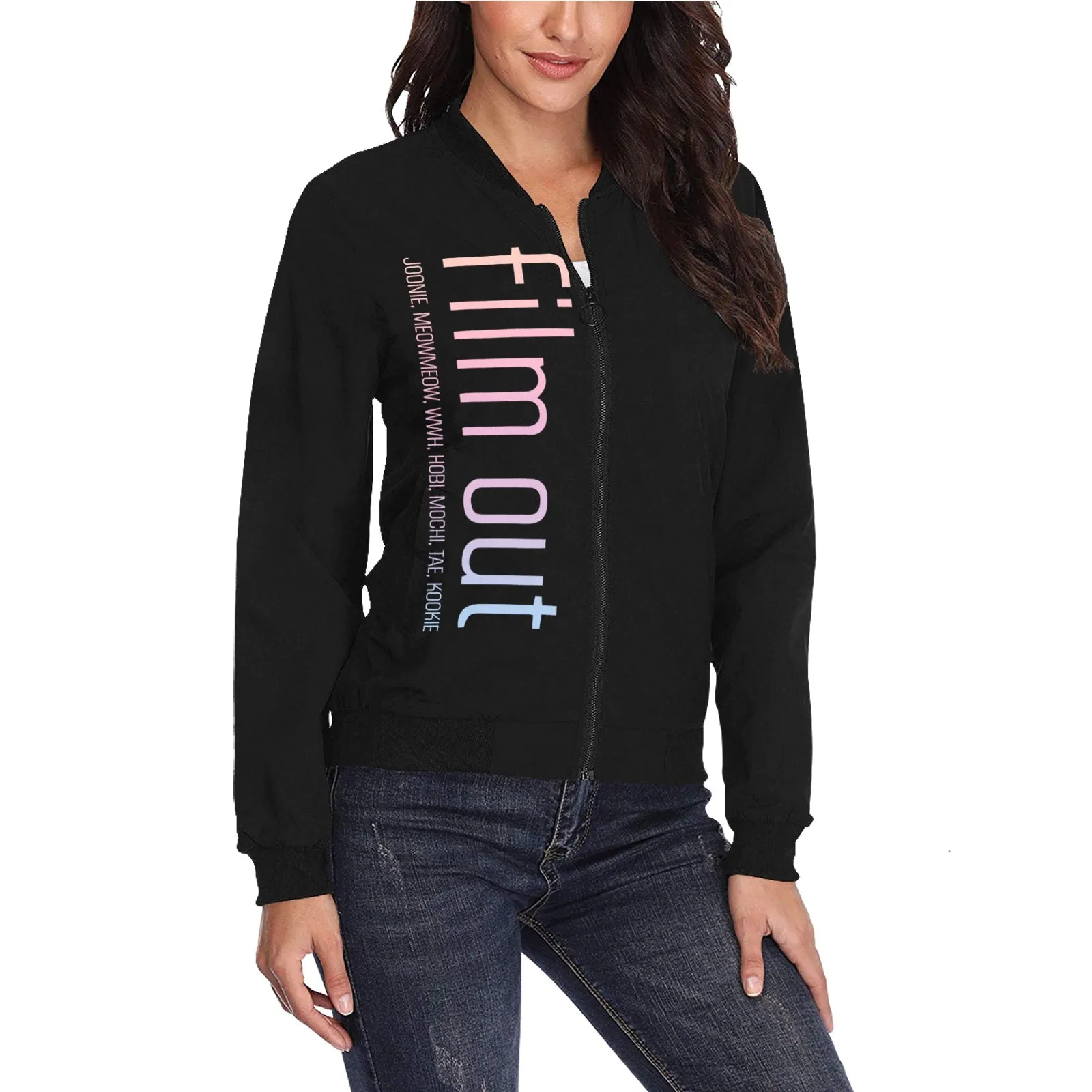 Film Out Bomber Jacket