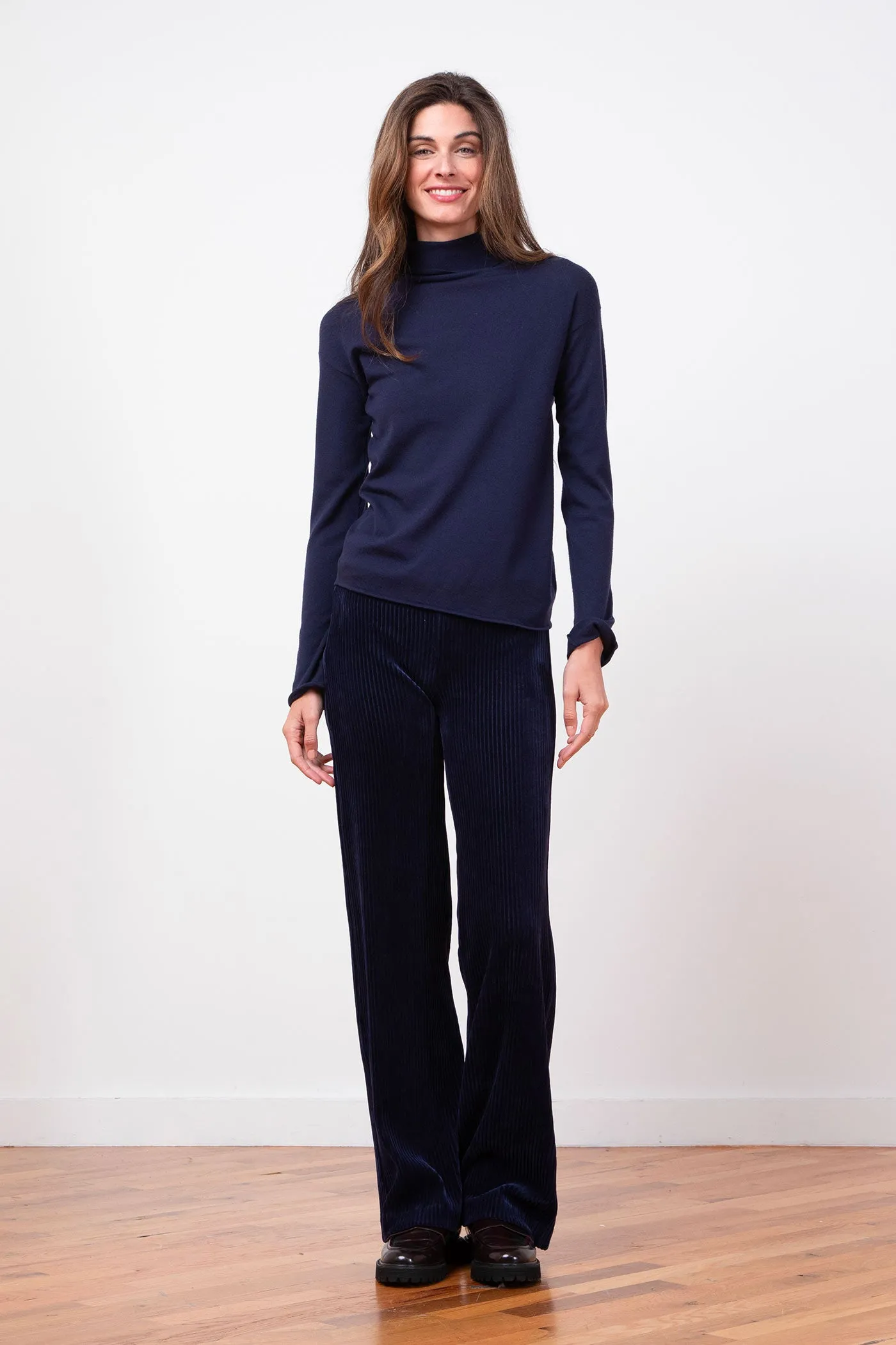 FLAVIA Corduroy Navy