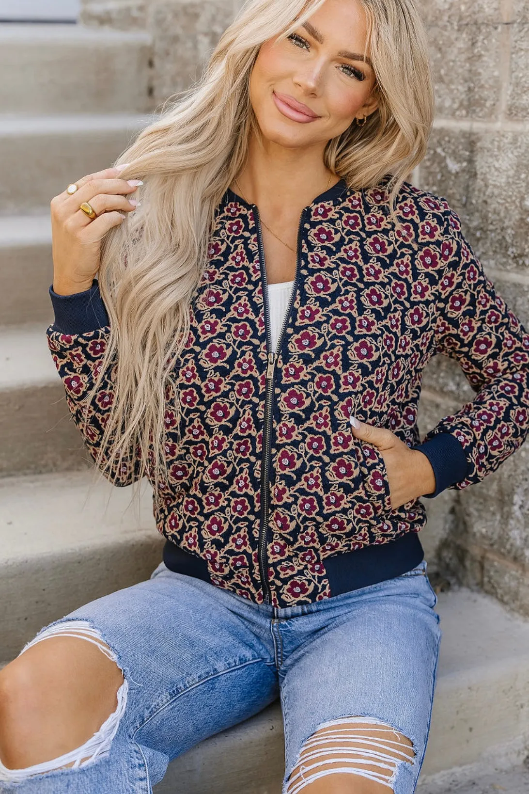 Flower Bomber Jacket