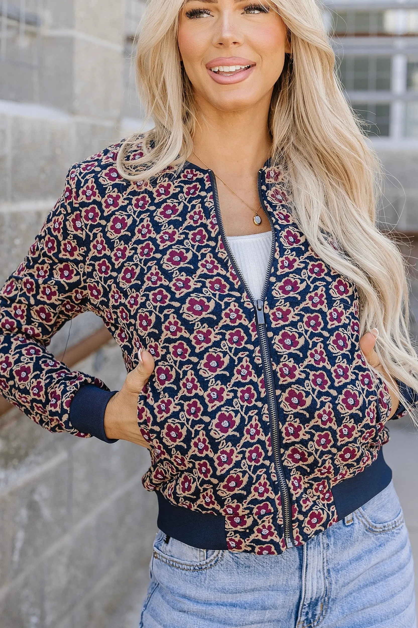 Flower Bomber Jacket
