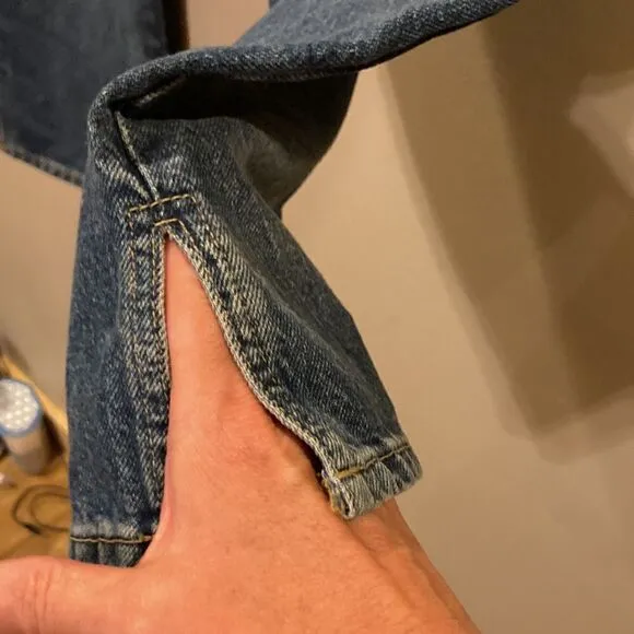 Free People Rocky Mountain Patchwork Jeans NWOT