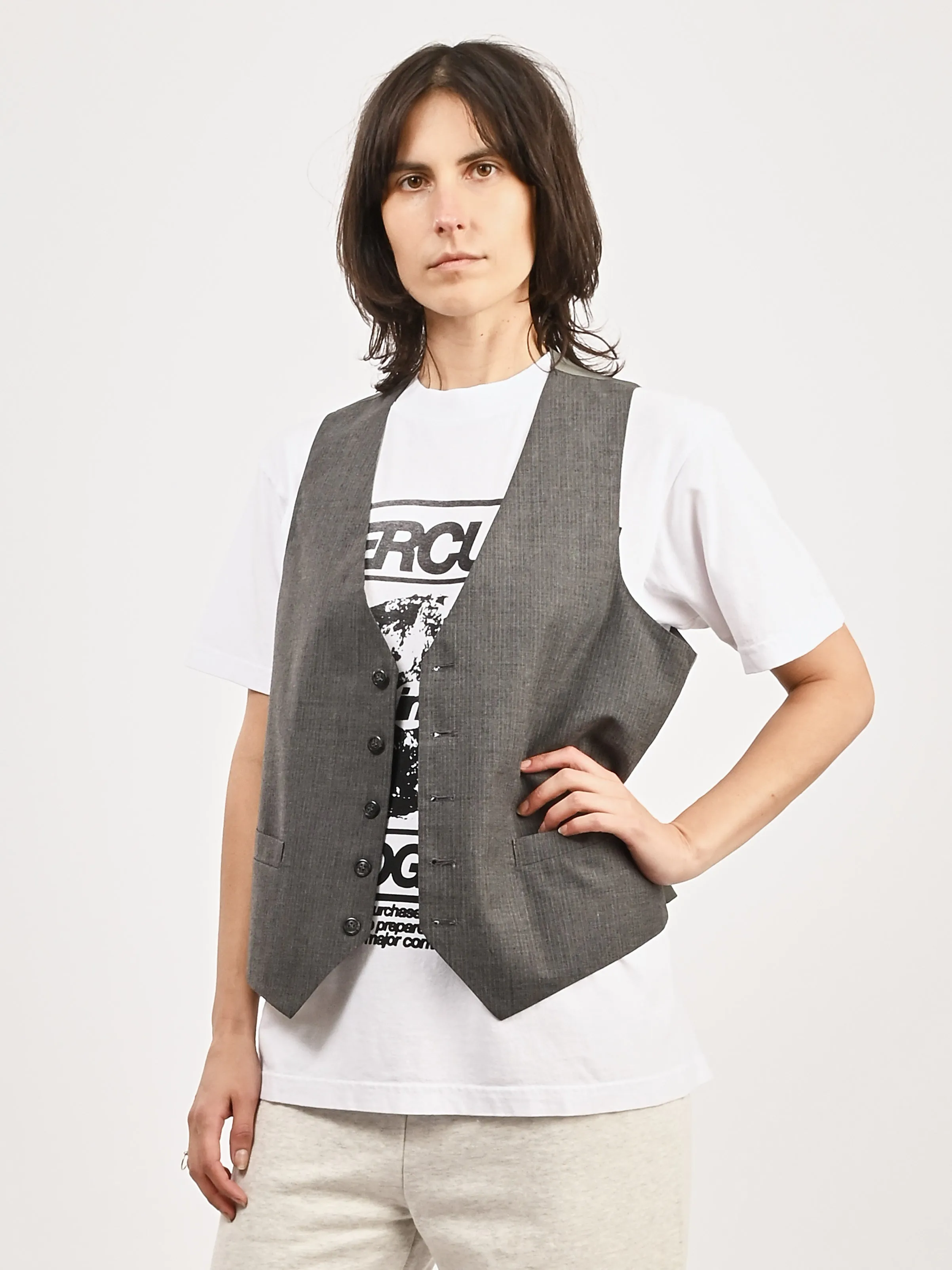 Grey Vest