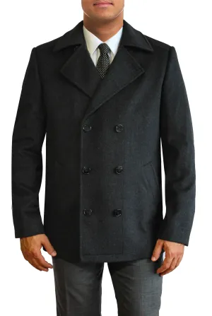 Hechter Paris Sean Grey Pea Coat