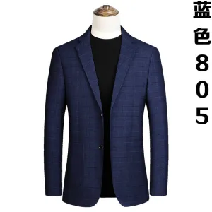 High quality men's autumn winter plus size coats luxury wool coat men