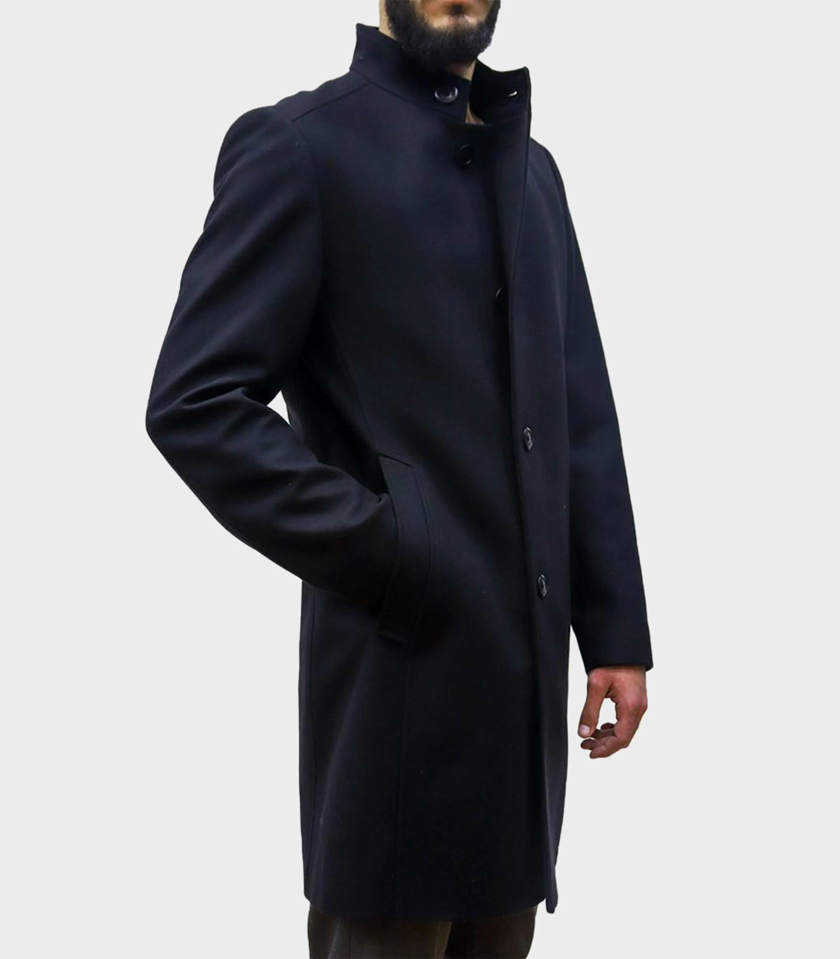 HUGO - Woolen Coat Mintrax