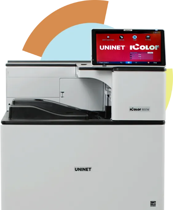 IColor 800W White Toner DTF Printer - Elite Package With Hotronix Fusion 16" x 20" Heat Press