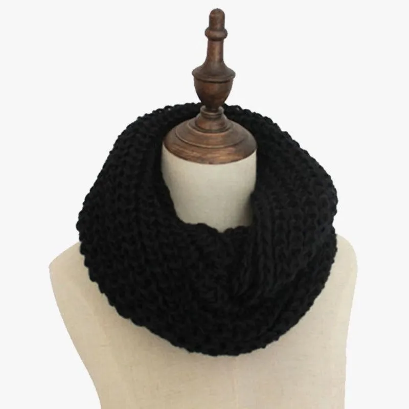 Infinity Knitted Scarf