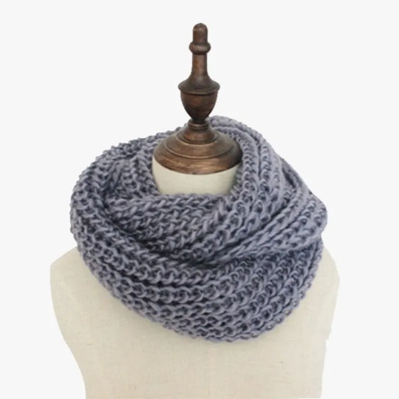 Infinity Knitted Scarf