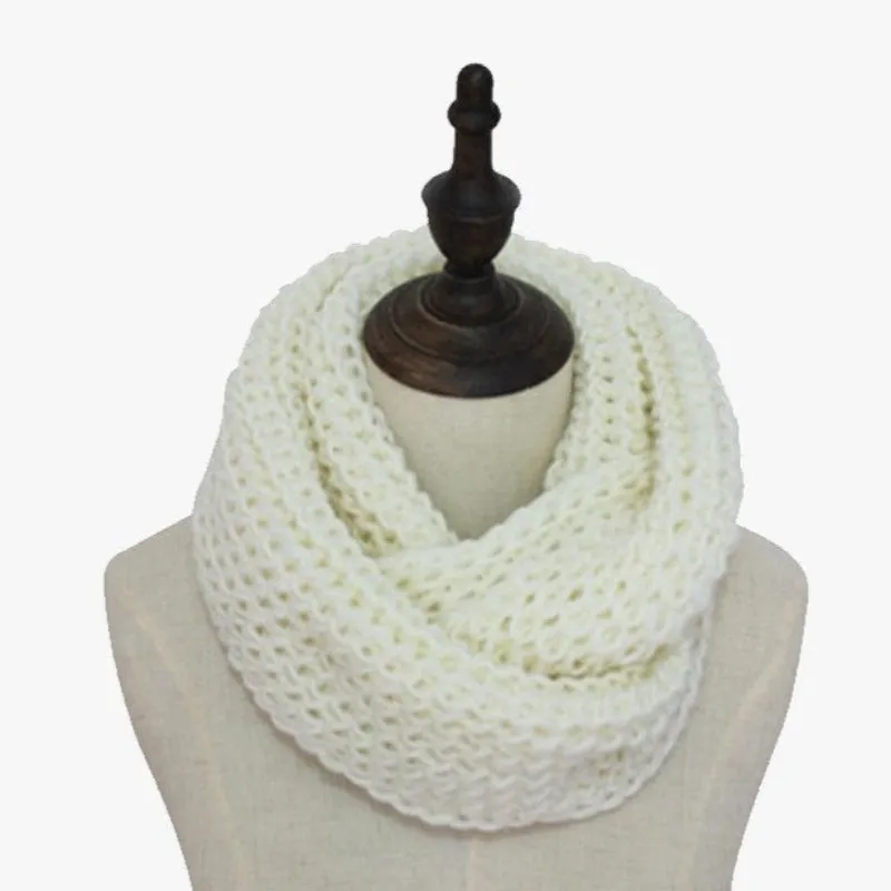 Infinity Knitted Scarf
