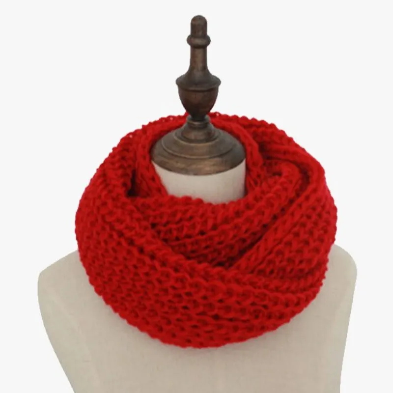 Infinity Knitted Scarf