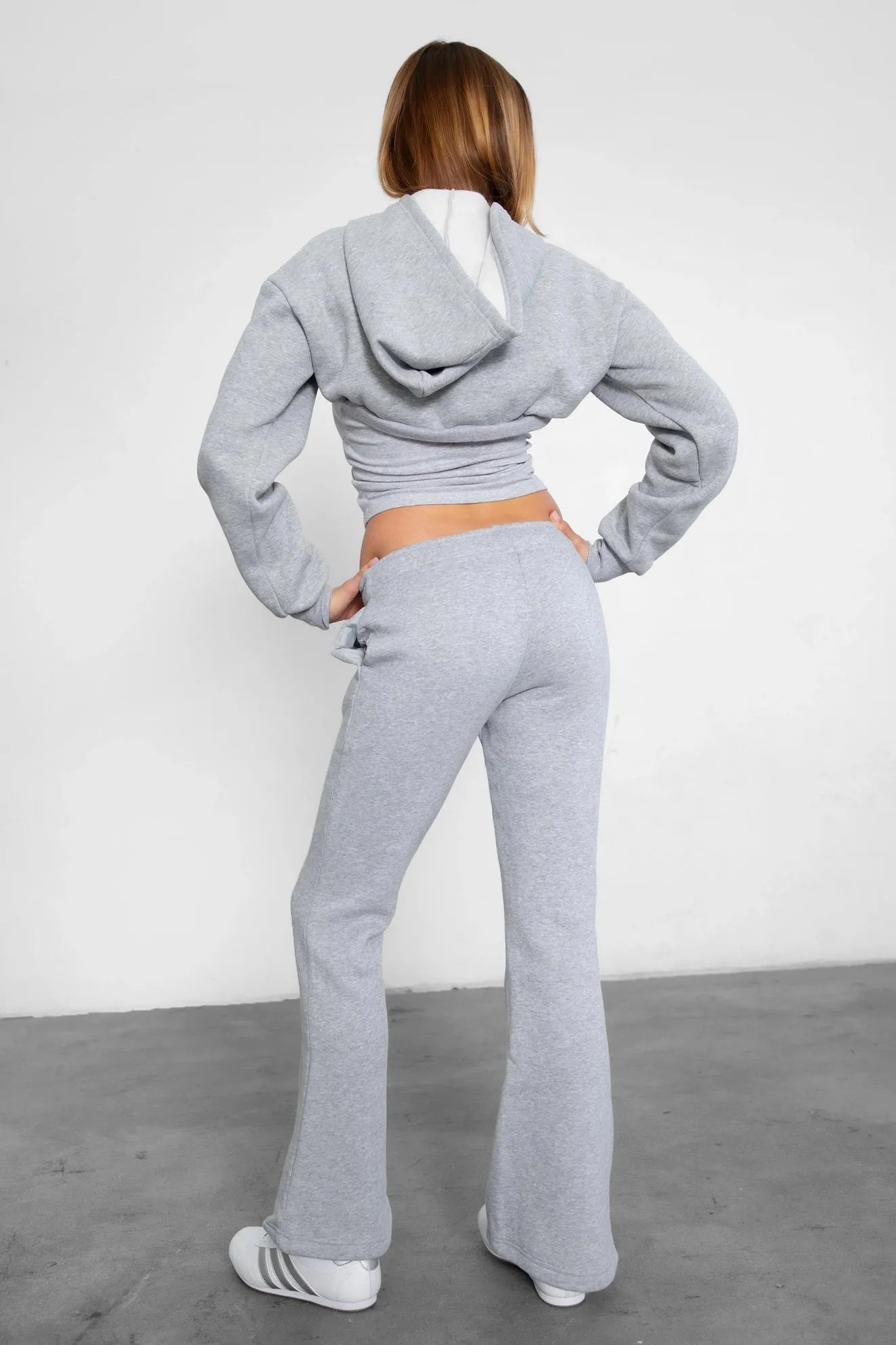 Jetsetter Sweats- Heather Grey