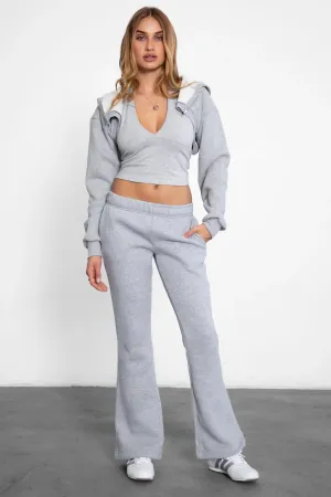 Jetsetter Sweats- Heather Grey