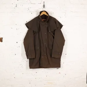 Kakadu Wax Jacket Coat - Brown - XXL