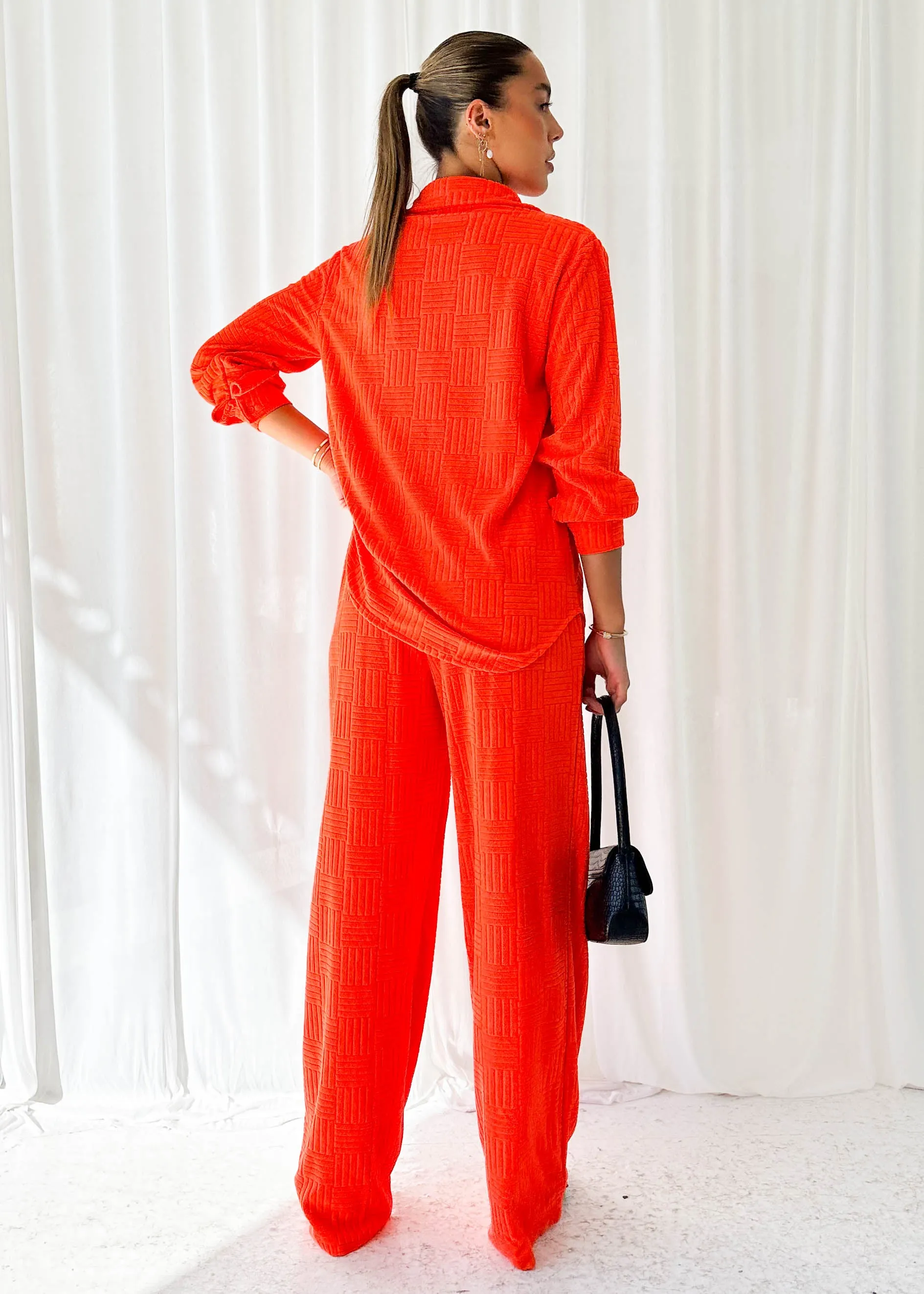Kauia Shirt - Tangerine