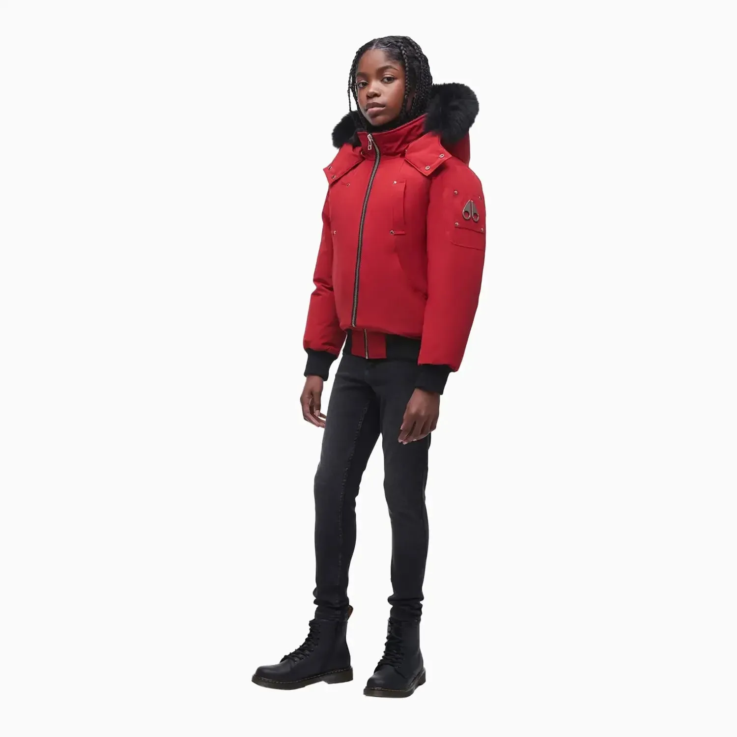 Kid's Bomber Hooded Jacket