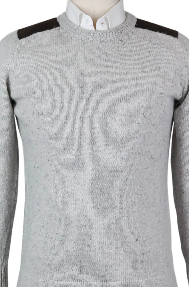 Kiton Light Gray Cashmere Sweater - Size: Medium US / 50 EU