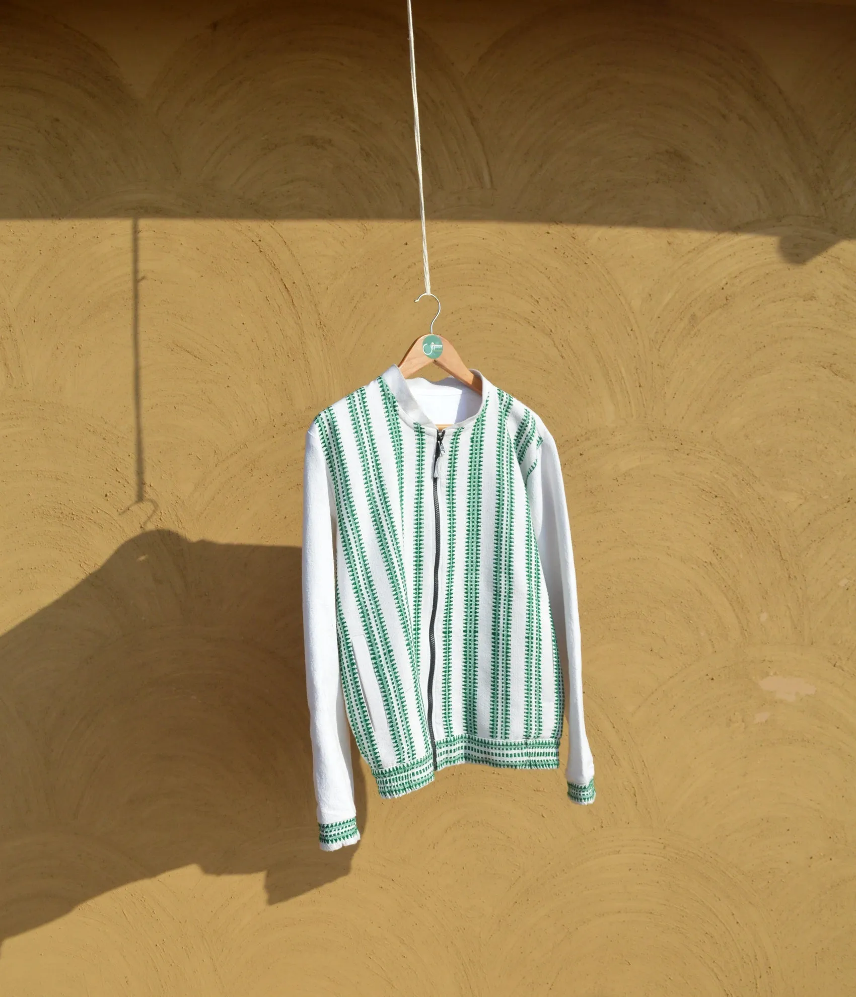 Kukhna Unisex Bomber Jacket In Green