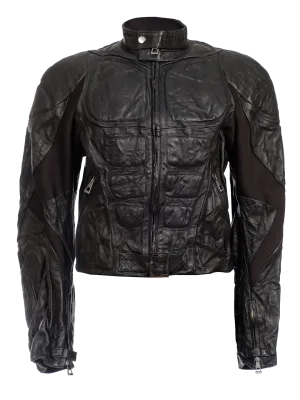 Leather Camping Muscle Jacket