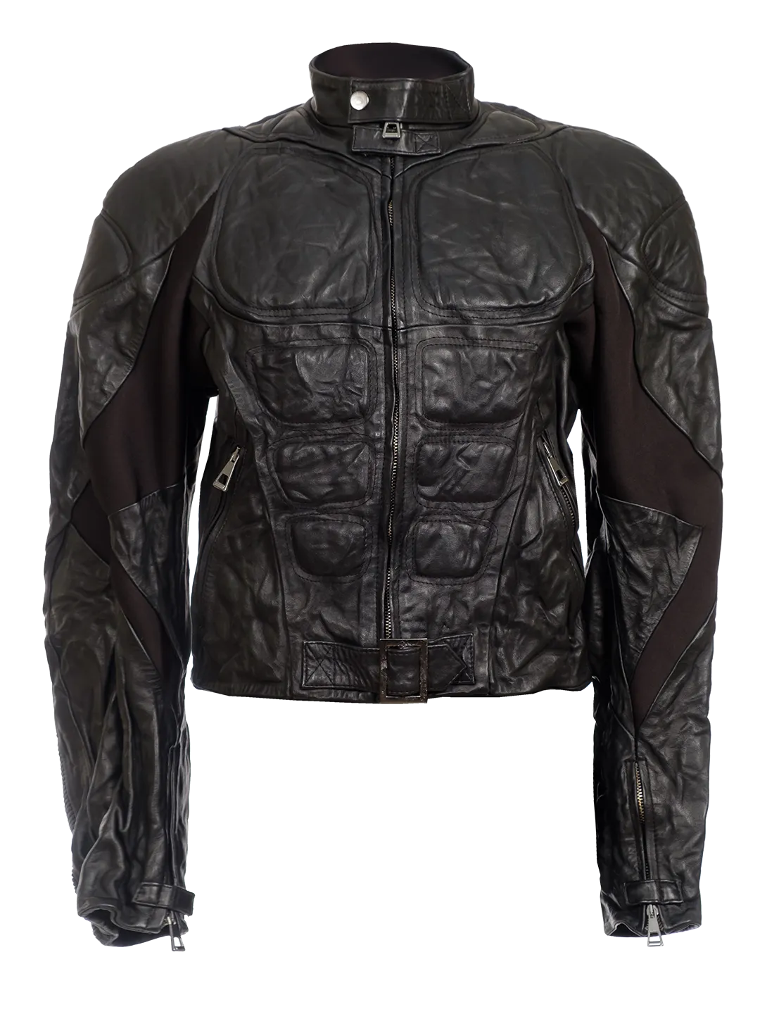 Leather Camping Muscle Jacket