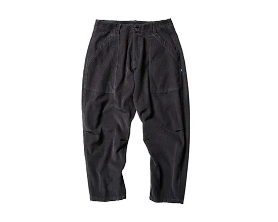 Liberaiders CORDUROY SARROUEL PANTS (CHARCOAL)