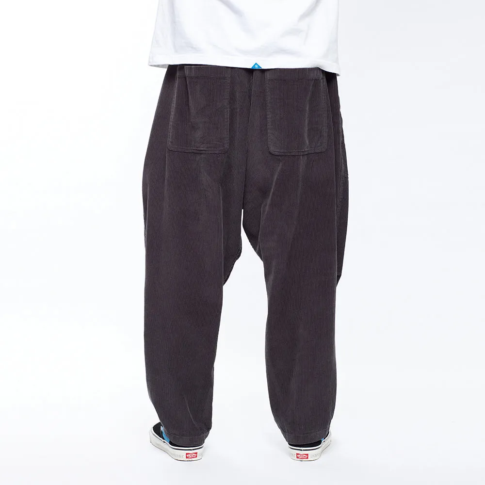 Liberaiders CORDUROY SARROUEL PANTS (CHARCOAL)