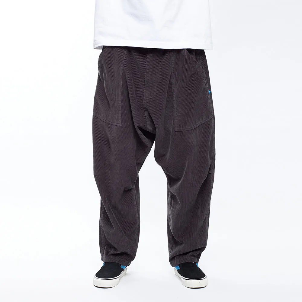 Liberaiders CORDUROY SARROUEL PANTS (CHARCOAL)