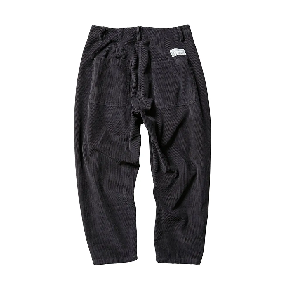 Liberaiders CORDUROY SARROUEL PANTS (CHARCOAL)