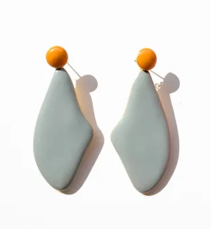 Lima Earrings • Pea Green
