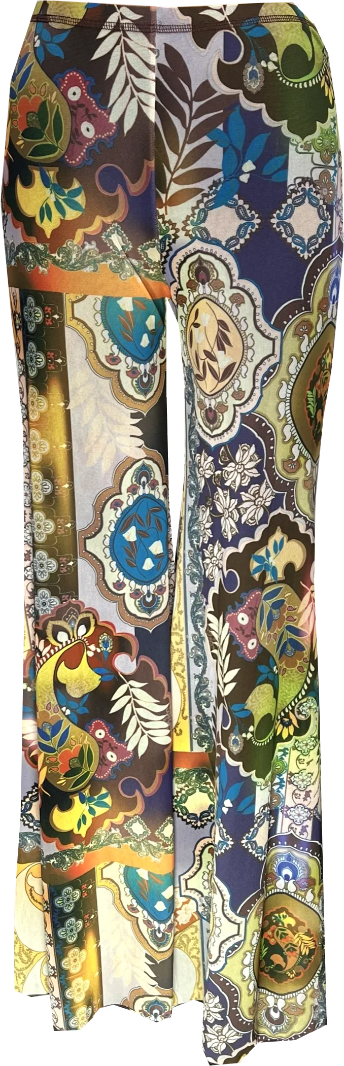 LINED BOOTLEG PANTS