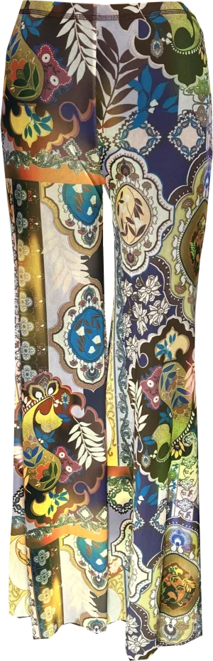 LINED BOOTLEG PANTS