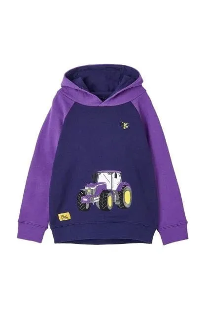 Little Lighthouse Jill Hoodie - Purple Tractor