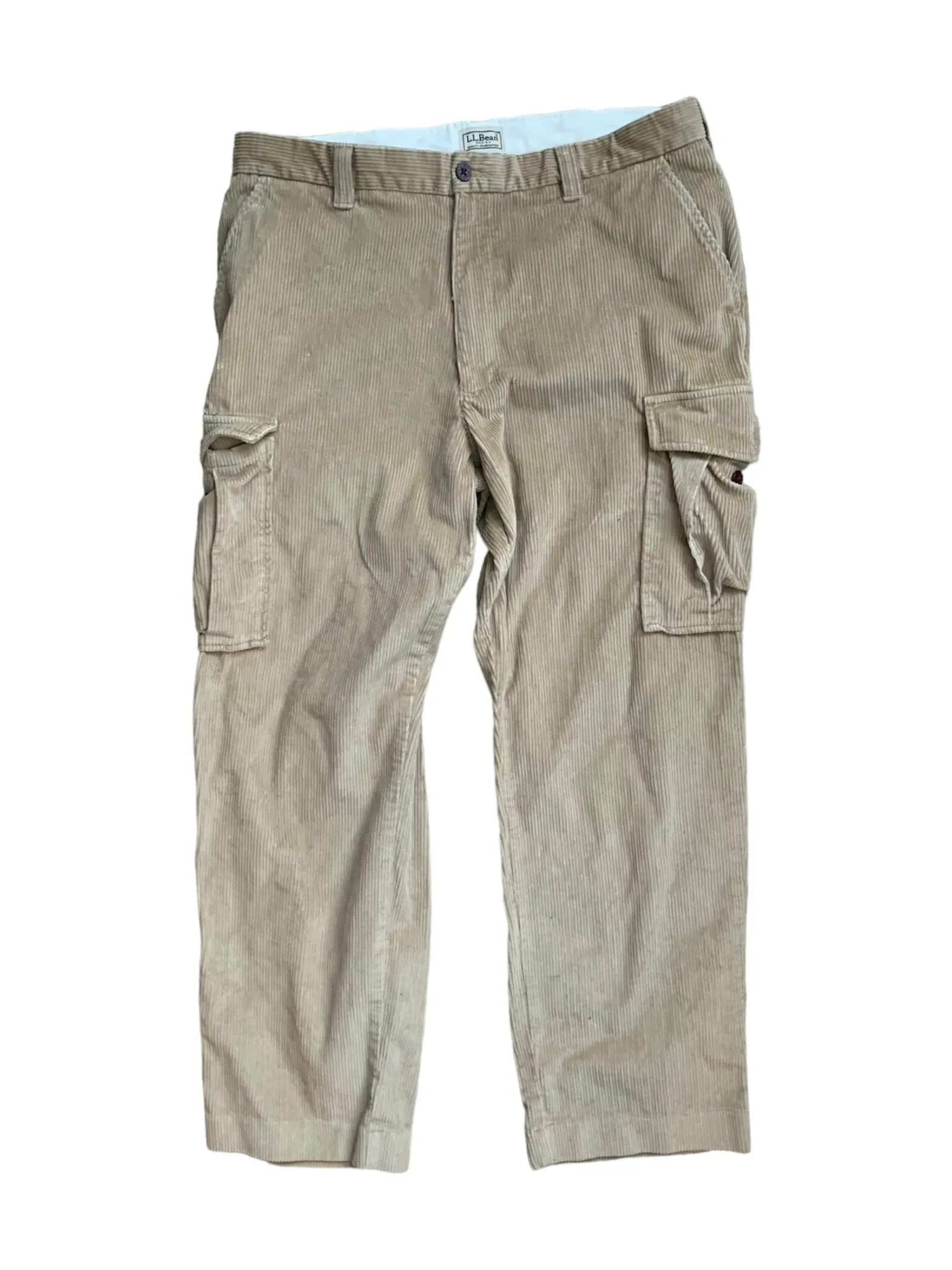 LL Bean Corduroy Cargo Pants (35x30)