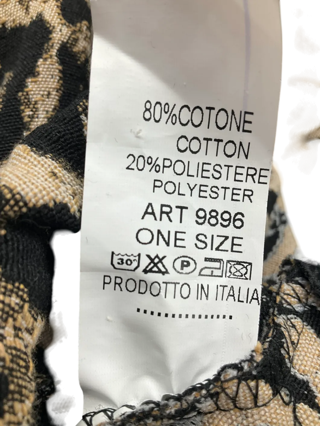 Lovika Brown Leopard Print Bomber Jacket One Size