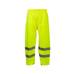 LPP-CE ANSI/ISEA 107-2010 Class E Lime Waterproof Rain Draw Strings Pants