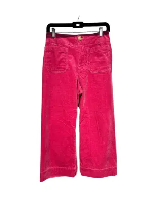 Maeve Colette crop corduroy pant rose 26P