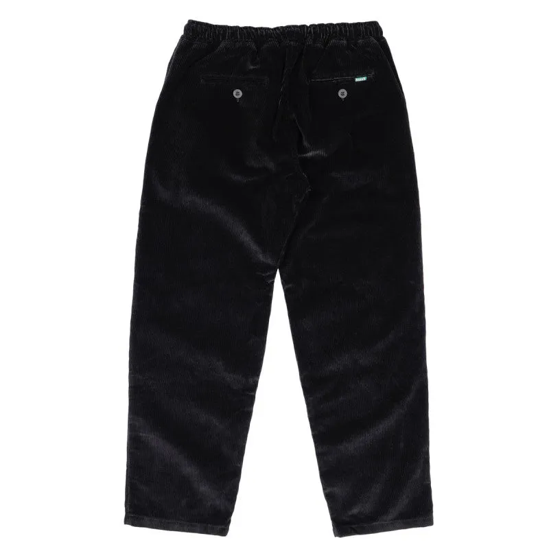 Magenta Loose Cord Pants - Black