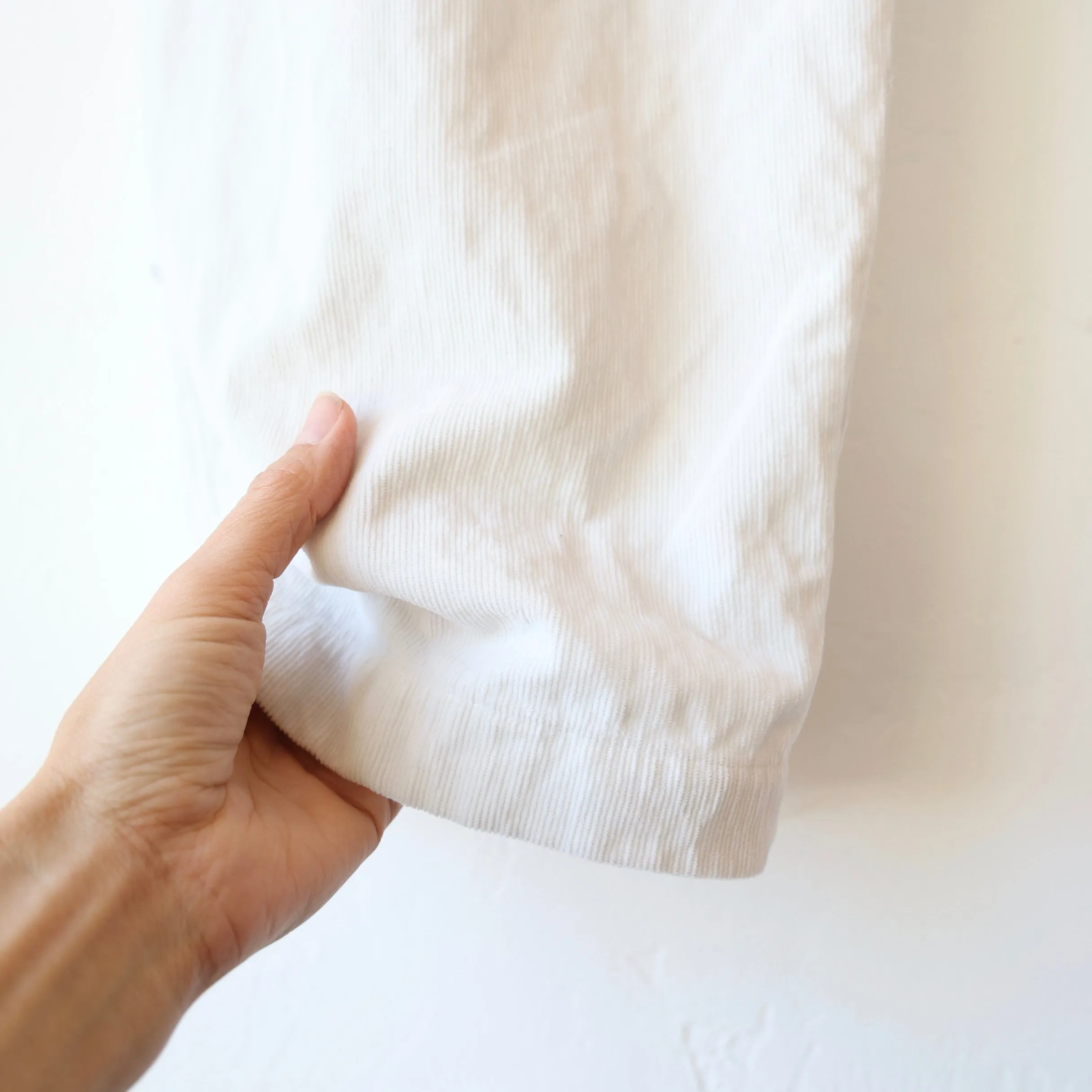 Manuelle Guibal Corduroy Worker Pants - Ivory