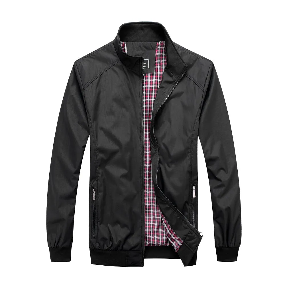 Men’s Harrington Bomber Jacket - Beige