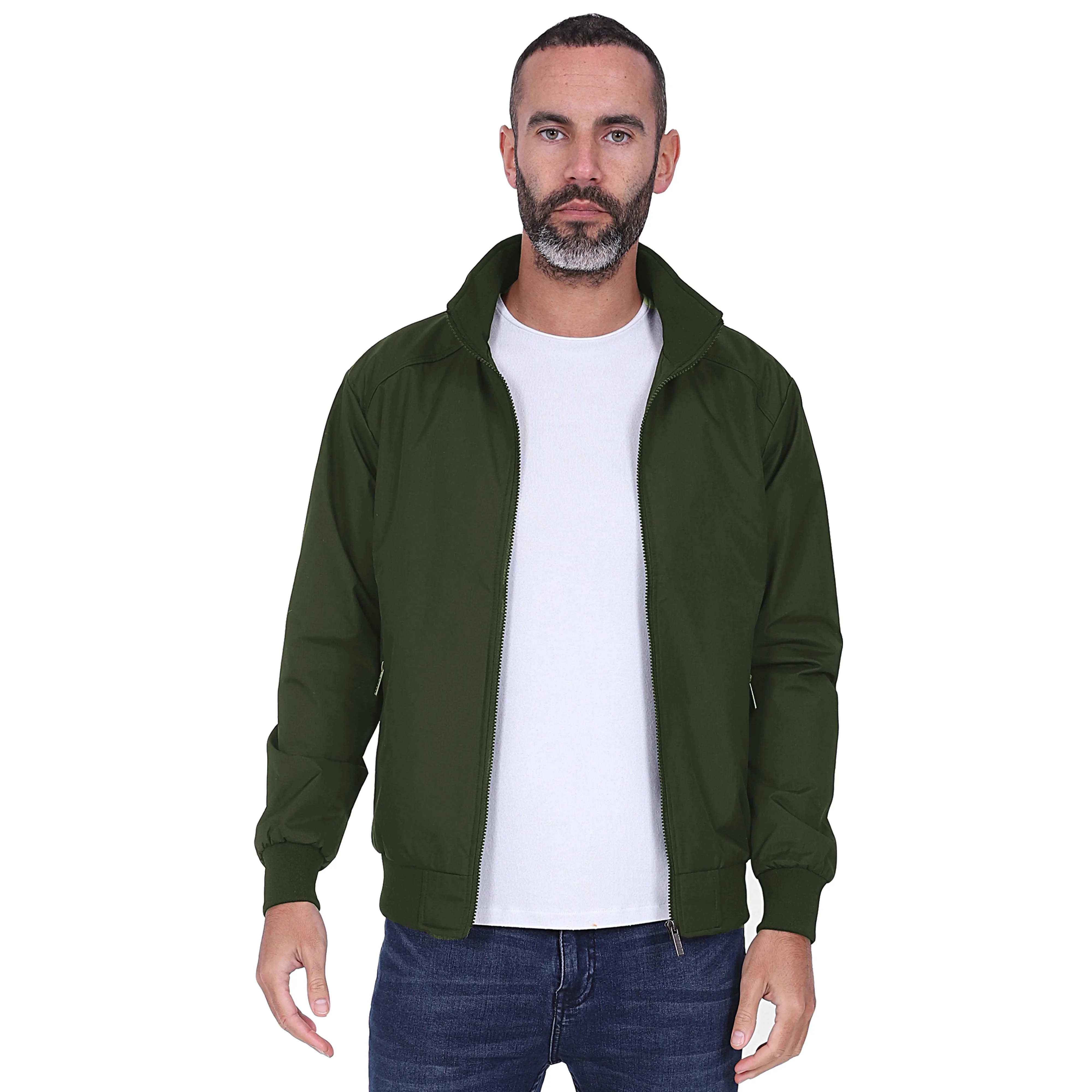Men’s Harrington Bomber Jacket - Navy
