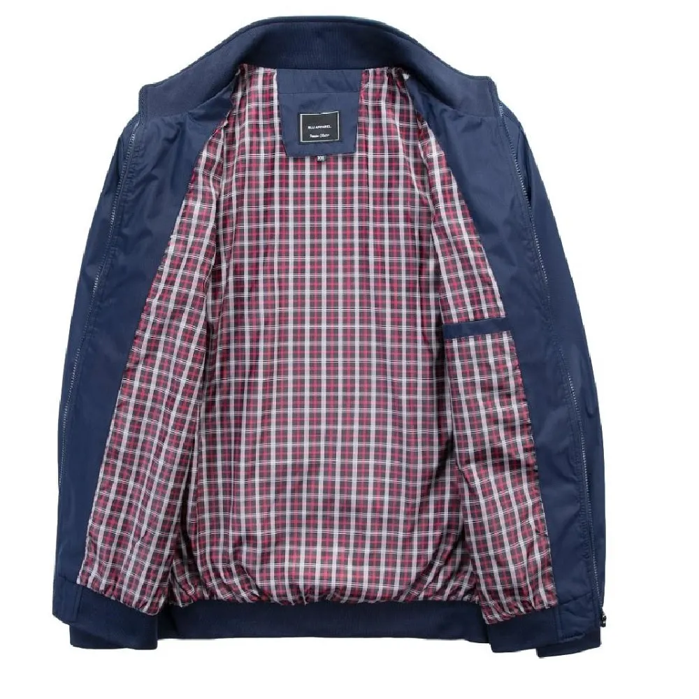 Men’s Harrington Bomber Jacket - Navy