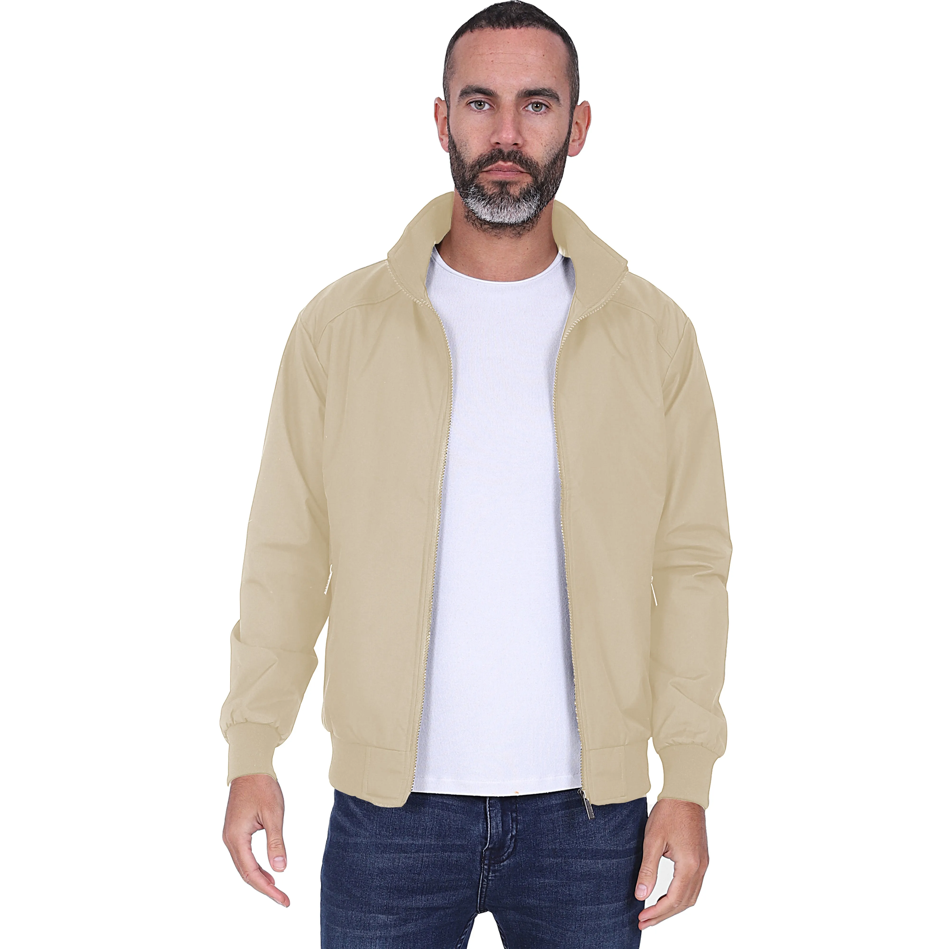 Men’s Harrington Bomber Jacket - Navy