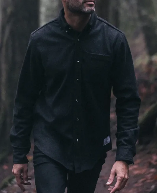 Men's Modern Melton | Charcoal
