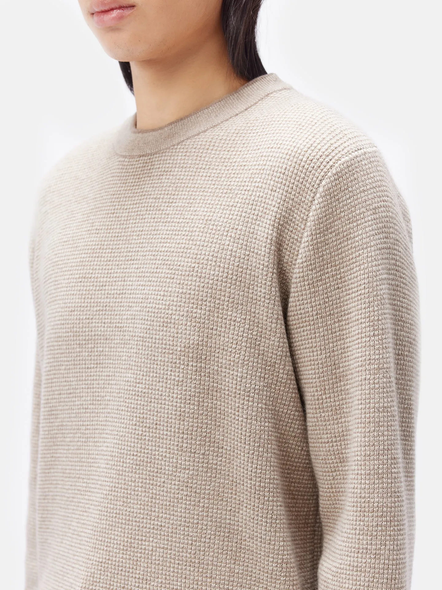 Men's Organic Cashmere Crewneck Sweater