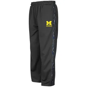 Michigan Wolverines Active Wear Youth Gray Poly Fleece Pants