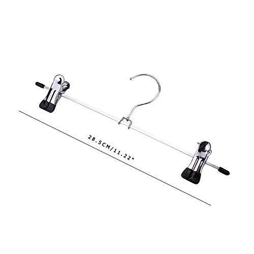 Monster* Clothes Hangers Stainless Steel Trousers Rack Anti-Slip Clothespin Pants Clamp Waterproof Socks Underwear Rack Clips