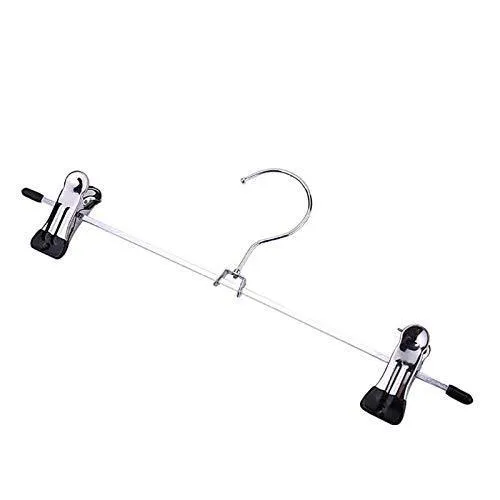 Monster* Clothes Hangers Stainless Steel Trousers Rack Anti-Slip Clothespin Pants Clamp Waterproof Socks Underwear Rack Clips