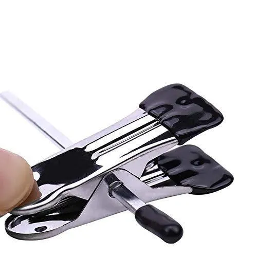 Monster* Clothes Hangers Stainless Steel Trousers Rack Anti-Slip Clothespin Pants Clamp Waterproof Socks Underwear Rack Clips