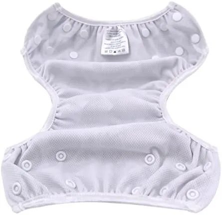 New 2 PACK Babygoal Baby Reusable Swim Diapers,Washable and Adjustable Snaps Grow with your child for Babies 0-3 Years, Great for Swim Lessons, Pool or Beach! Seahorse/stars! Retails $19 